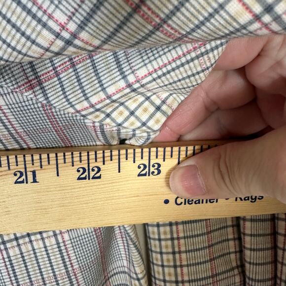 Liverpool LA Fuchsia Plaid Boyfriend Blazer and Fuchsia Shell 1X Academia Office - Picture 9 of 16